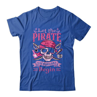 Captain Pirate Let The Pirate Shenanigans Begin Funny Shirt & Tank Top | teecentury