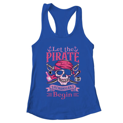 Captain Pirate Let The Pirate Shenanigans Begin Funny Shirt & Tank Top | teecentury