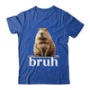 Capybara Cute Design For Men Women Boys Girls Capybara Bruh Shirt & Tank Top | teecentury