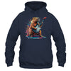 Capybara Playing Electric Guitar Funny Capybaras Lover Shirt & Tank Top | teecentury