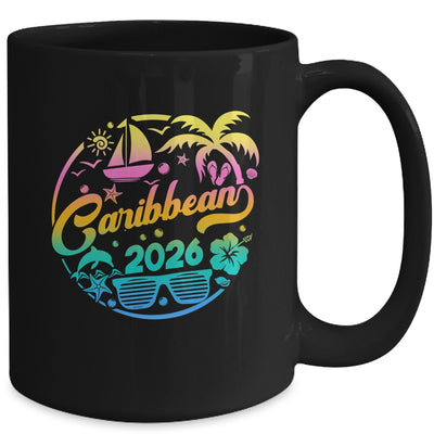 Caribbean 2026 Family Vacation Beach Matching Group Mug | teecentury