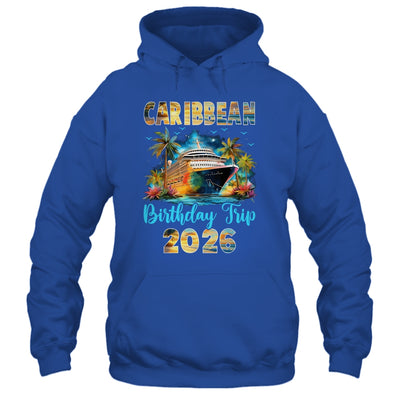 Caribbean Birthday Trip 2026 Family Birthday Cruise Vacation Shirt & Tank Top | teecentury