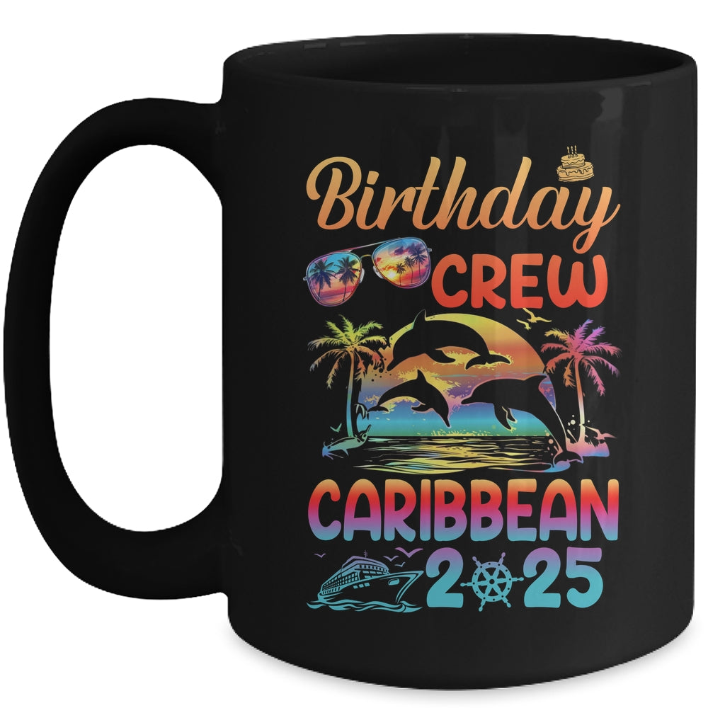 Caribbean Birthday Trip Vacation 2025 Matching Group Mug | teecentury