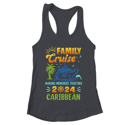 Caribbean Cruise 2024 Family Friends Group Vacation Matching Shirt & Tank Top | teecentury