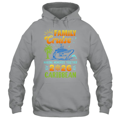 Caribbean Cruise 2026 Family Friends Group Vacation Matching Shirt & Tank Top | teecentury