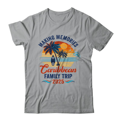 Caribbean Family Vacation 2025 Making Memories Together Trip Shirt & Tank Top | teecentury