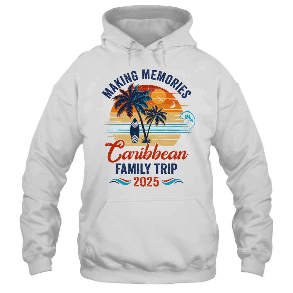 Caribbean Family Vacation 2025 Making Memories Together Trip Shirt & Tank Top | teecentury