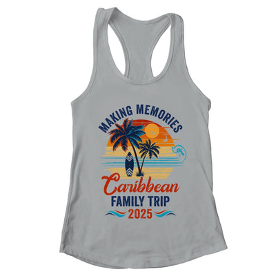 Caribbean Family Vacation 2025 Making Memories Together Trip Shirt & Tank Top | teecentury