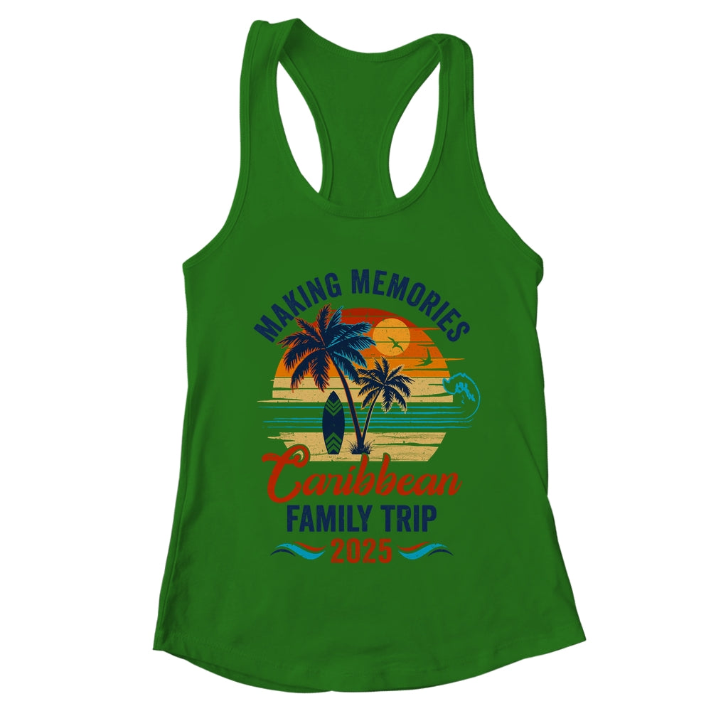 Caribbean Family Vacation 2025 Making Memories Together Trip Shirt & Tank Top | teecentury