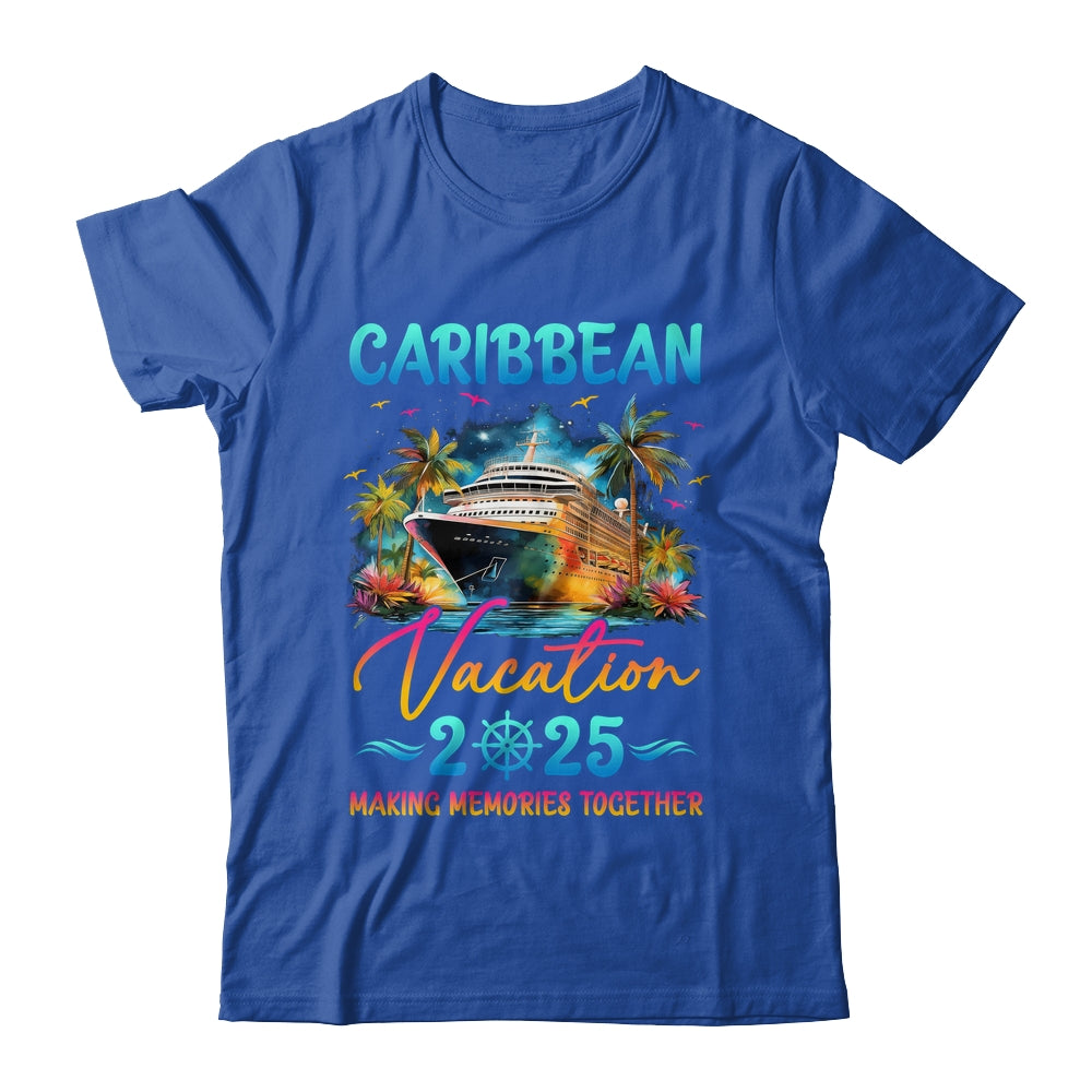 Caribbean Family Vacation 2025 Matching Group Summer Shirt & Tank Top | teecentury
