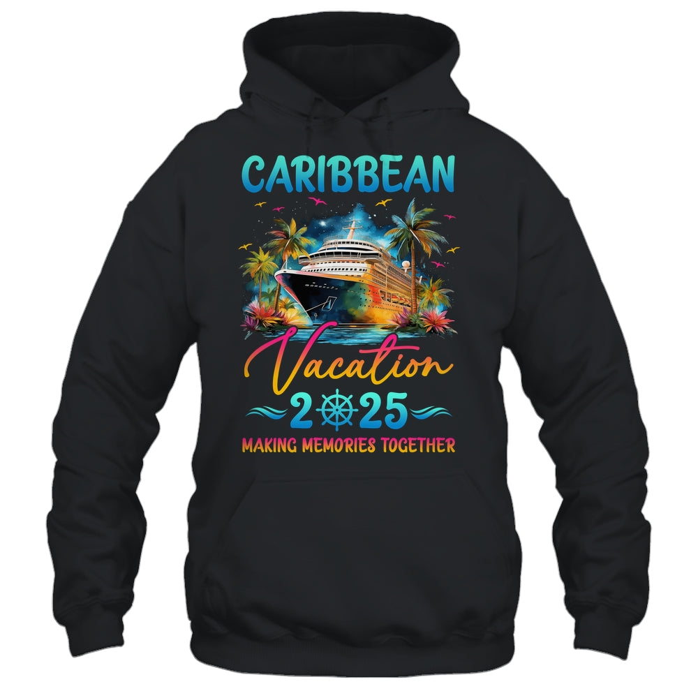 Caribbean Family Vacation 2025 Matching Group Summer Shirt & Tank Top | teecentury