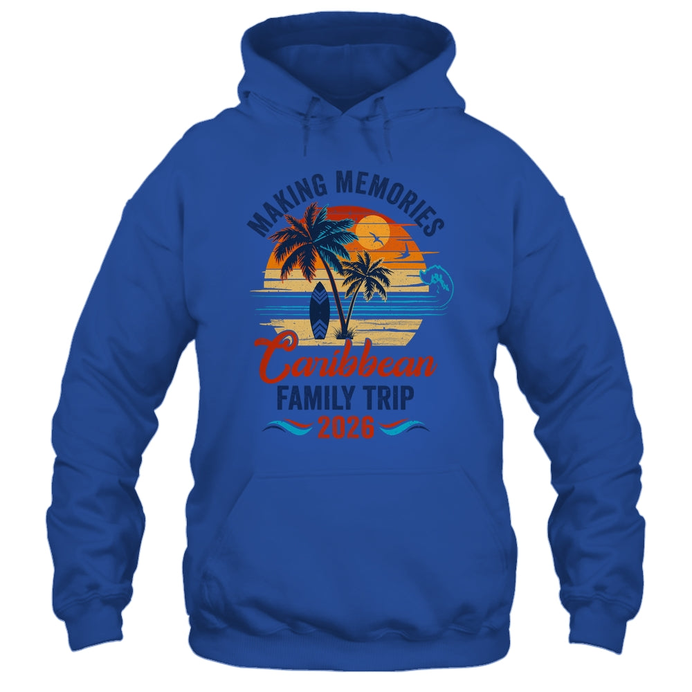 Caribbean Family Vacation 2026 Making Memories Trip Shirt & Tank Top | teecentury
