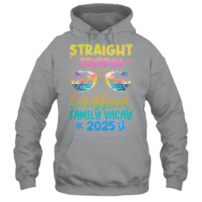 Caribbean Family Vacay Vacation 2025 Straight Trippin Shirt & Tank Top | teecentury