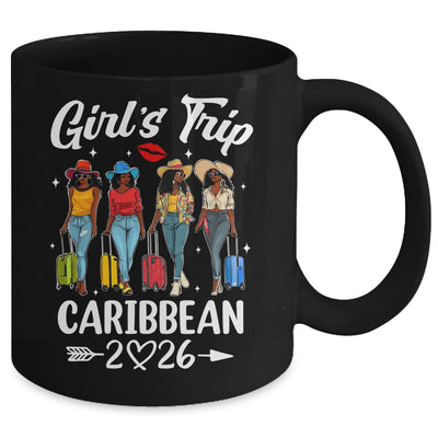 Caribbean Girls Trip 2026 Birthday Squad Women Vacation Mug | teecentury