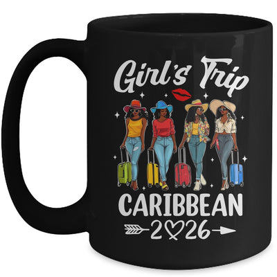 Caribbean Girls Trip 2026 Birthday Squad Women Vacation Mug | teecentury