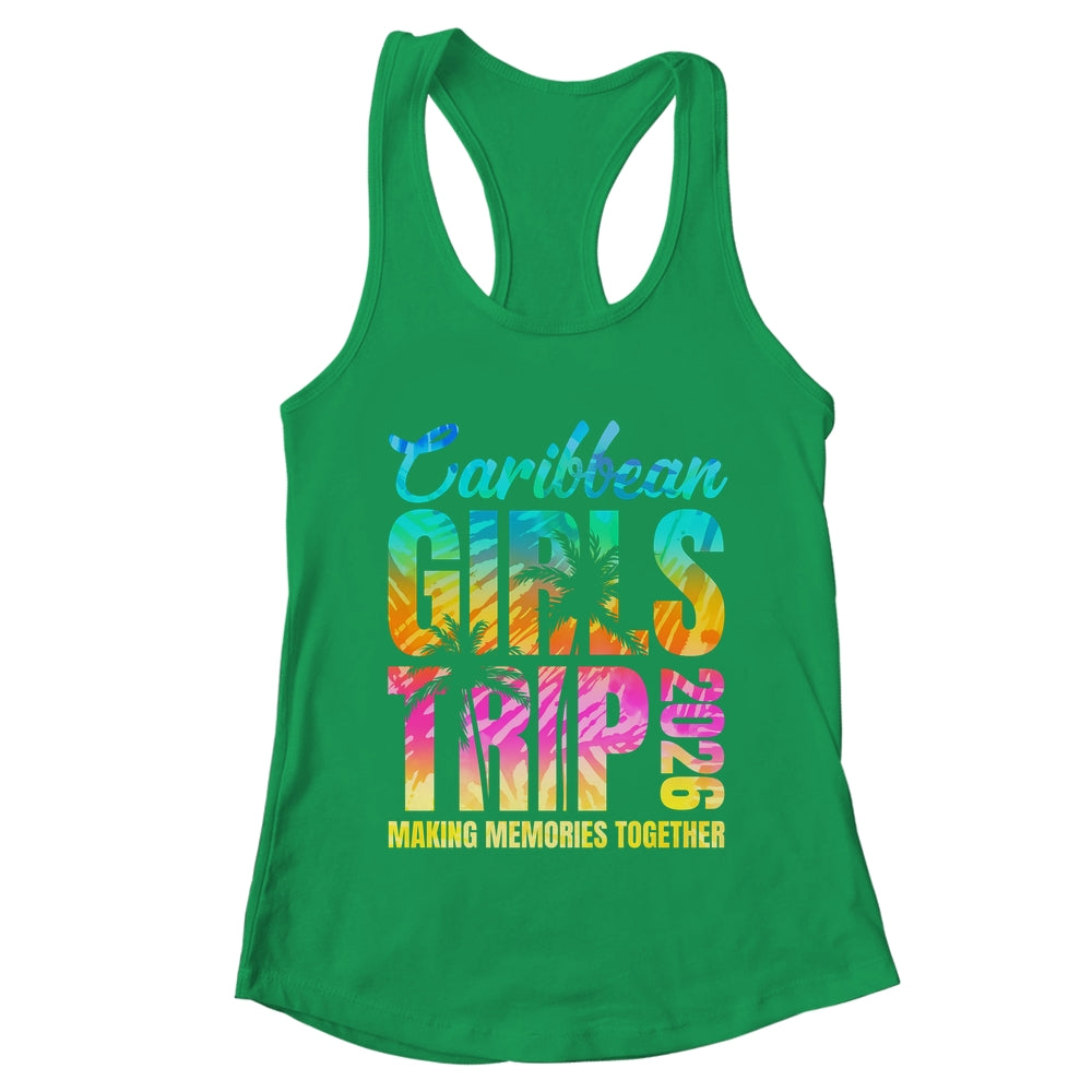 Caribbean Girls Trip 2026 Vacation Weekend Matching Summer Shirt & Tank Top | teecentury