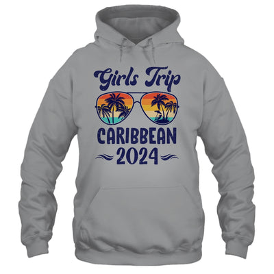 Caribbean Girls Trip Beach Vacation 2024 Matching Group Shirt & Tank Top | teecentury