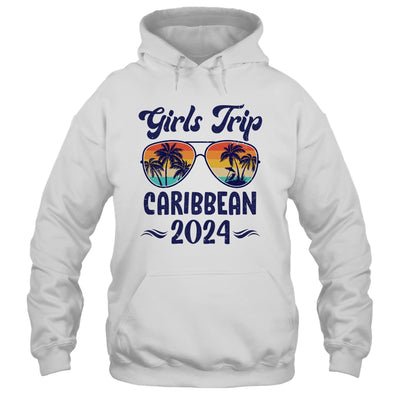 Caribbean Girls Trip Beach Vacation 2024 Matching Group Shirt & Tank Top | teecentury