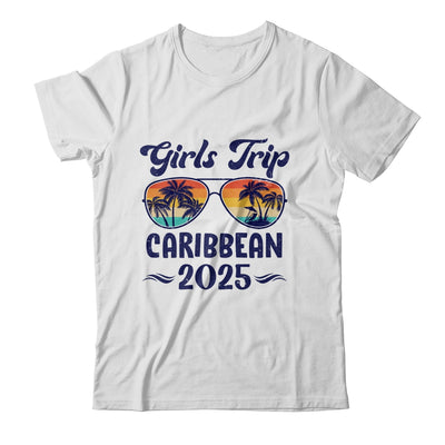 Caribbean Girls Trip Beach Vacation 2025 Matching Group Shirt & Tank Top | teecentury