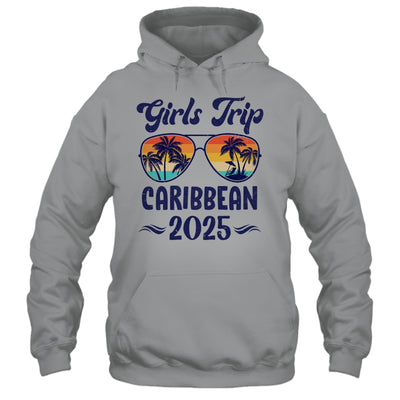 Caribbean Girls Trip Beach Vacation 2025 Matching Group Shirt & Tank Top | teecentury