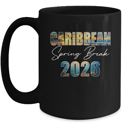 Caribbean Spring Break 2026 Summer Vacation Beach Mug | teecentury