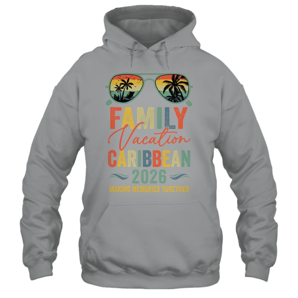 Caribbean Vacation 2026 Matching Family Group Summer Shirt & Tank Top | teecentury