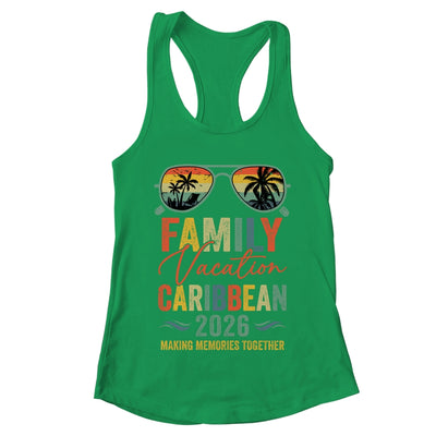 Caribbean Vacation 2026 Matching Family Group Summer Shirt & Tank Top | teecentury