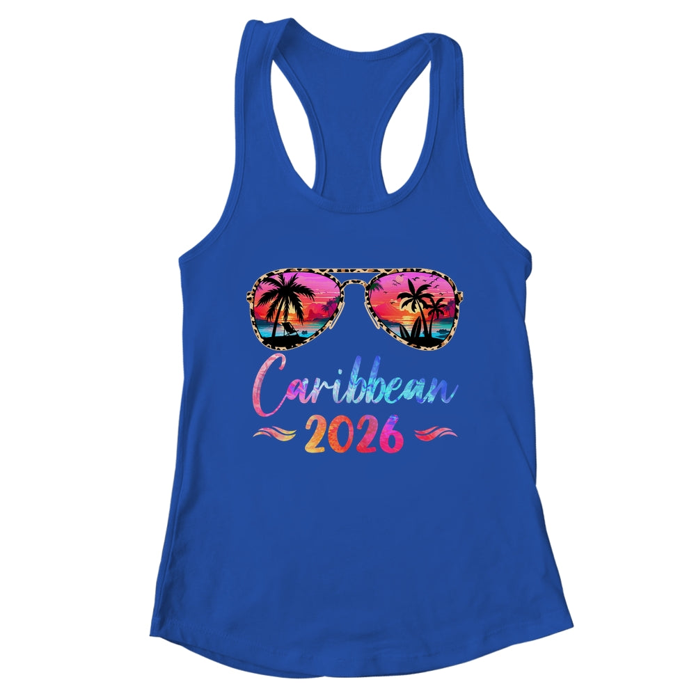 Caribbean Vacation 2026 Matching Group Family Summer Trip Shirt & Tank Top | teecentury