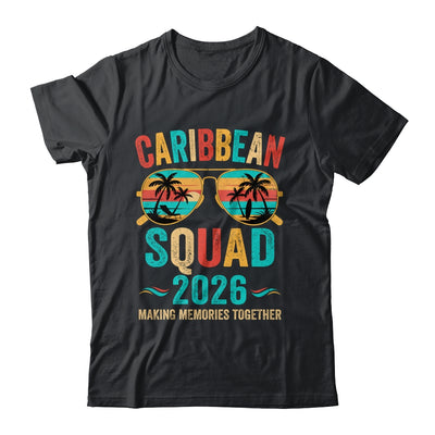 Caribbean Vacation Squad 2026 Family Matching Vintage Shirt & Tank Top | teecentury