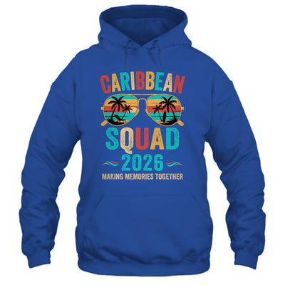Caribbean Vacation Squad 2026 Family Matching Vintage Shirt & Tank Top | teecentury