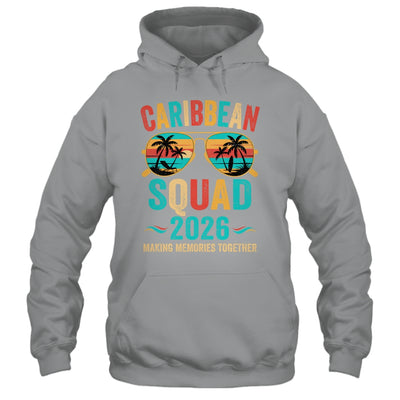 Caribbean Vacation Squad 2026 Family Matching Vintage Shirt & Tank Top | teecentury