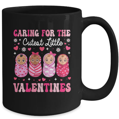 Caring For The Cutest Little Valentines NICU Nurse Cute Baby Mug | teecentury