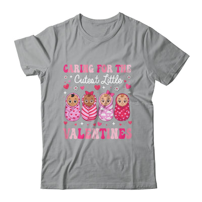 Caring For The Cutest Little Valentines NICU Nurse Cute Baby Shirt & Tank Top | teecentury