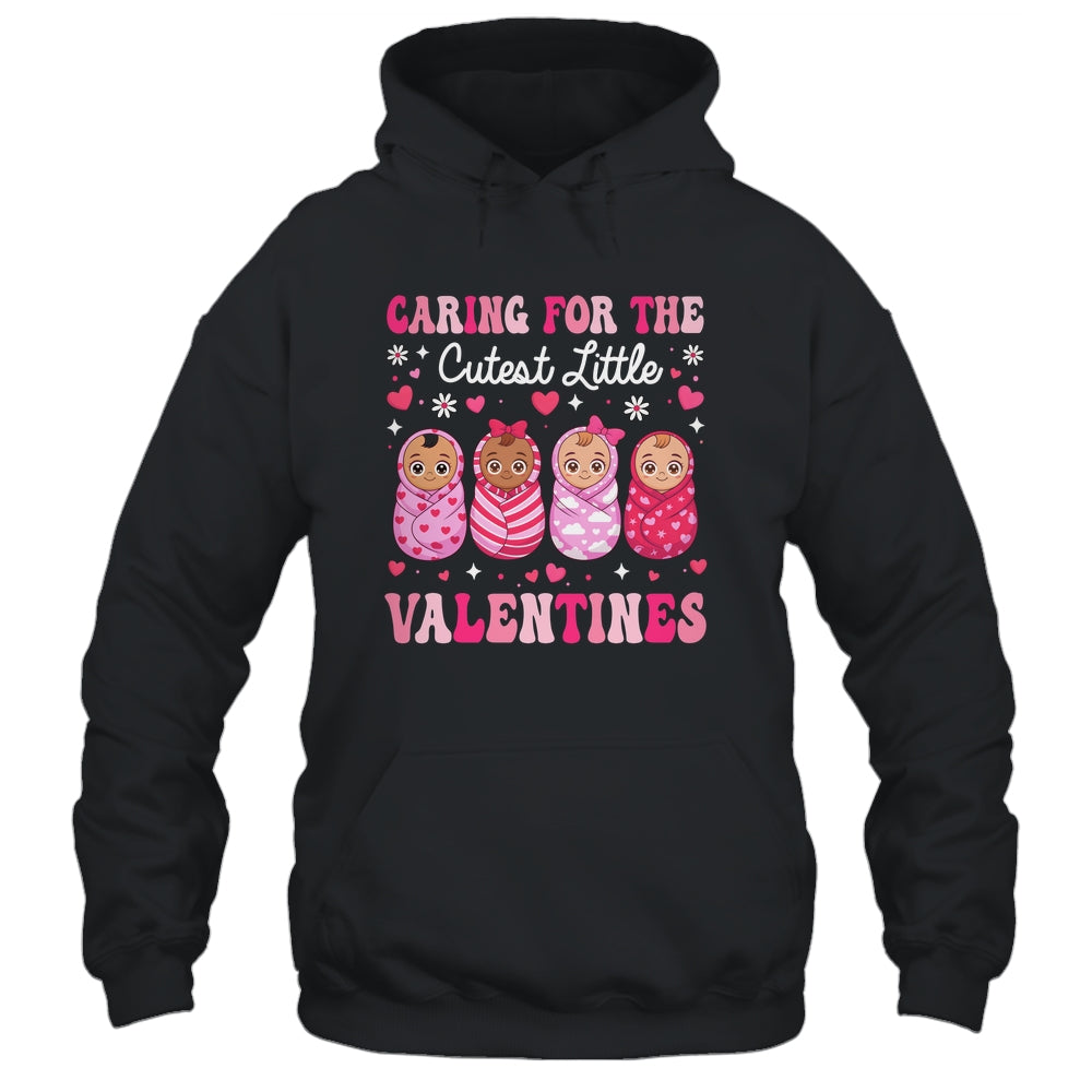 Caring For The Cutest Little Valentines NICU Nurse Cute Baby Shirt & Tank Top | teecentury