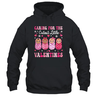 Caring For The Cutest Little Valentines NICU Nurse Cute Baby Shirt & Tank Top | teecentury