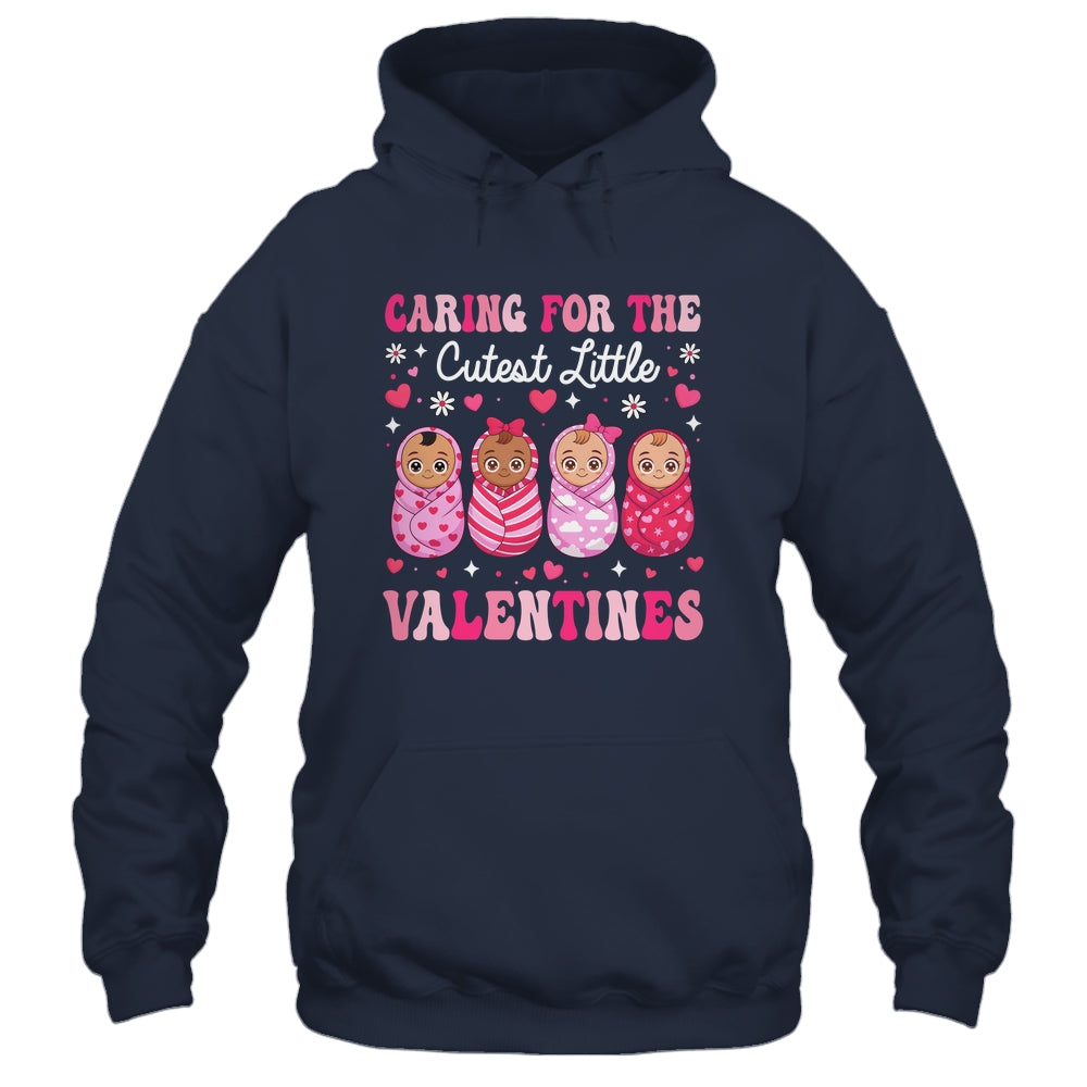Caring For The Cutest Little Valentines NICU Nurse Cute Baby Shirt & Tank Top | teecentury