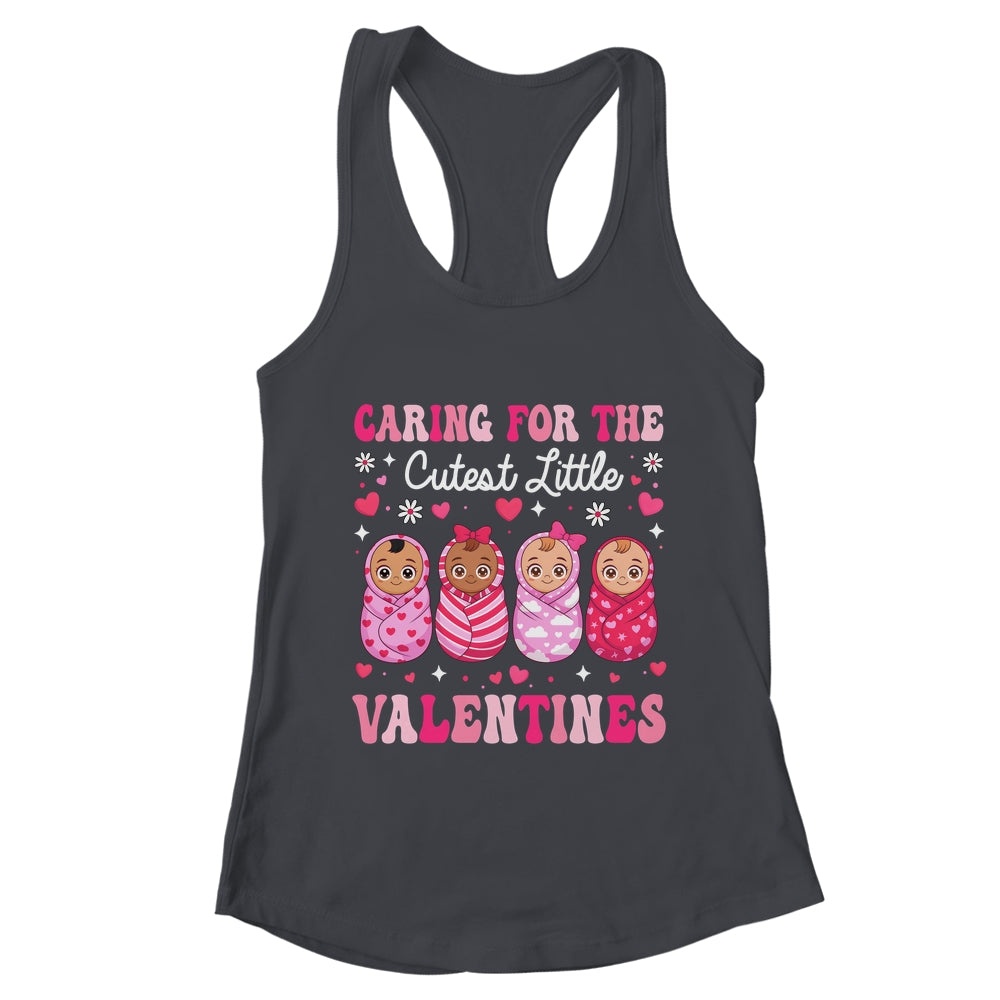 Caring For The Cutest Little Valentines NICU Nurse Cute Baby Shirt & Tank Top | teecentury