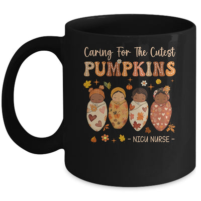 Caring For The Cutest Pumpkins NICU Nurse Thanksgiving Women Mug | teecentury