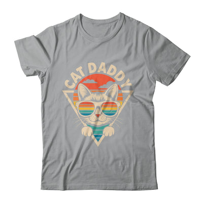 Cat Daddy Retro Sunglasses Cat Fur Dad Papa Vintage Cat Dad Shirt & Hoodie | teecentury