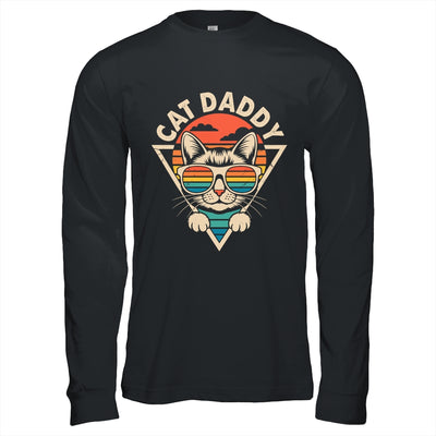 Cat Daddy Retro Sunglasses Cat Fur Dad Papa Vintage Cat Dad Shirt & Hoodie | teecentury