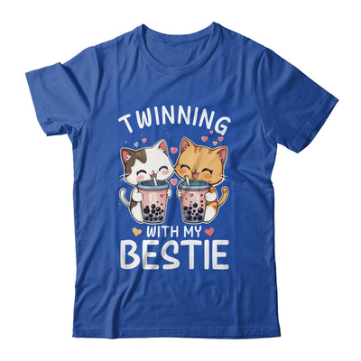 Cat Twinning With My Bestie Friends Spirit Week Girls Kids Shirt & Tank Top | teecentury