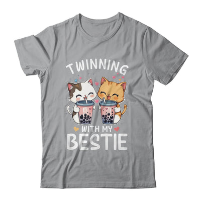 Cat Twinning With My Bestie Friends Spirit Week Girls Kids Shirt & Tank Top | teecentury