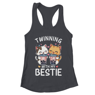 Cat Twinning With My Bestie Friends Spirit Week Girls Kids Shirt & Tank Top | teecentury