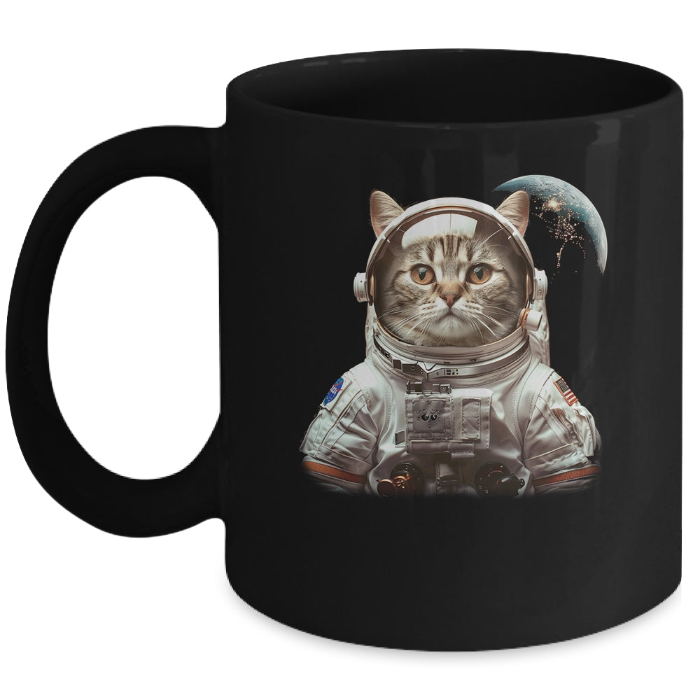 Catronaut Cat Astronaut Planets Space Design For Cat Lover Mug | teecentury