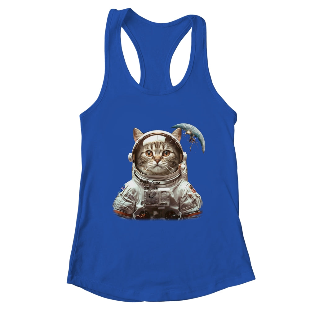 Catronaut Cat Astronaut Planets Space Design For Cat Lover Shirt & Tank Top | teecentury