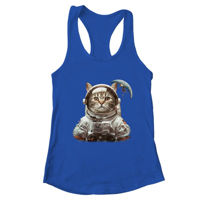 Catronaut Cat Astronaut Planets Space Design For Cat Lover Shirt & Tank Top | teecentury