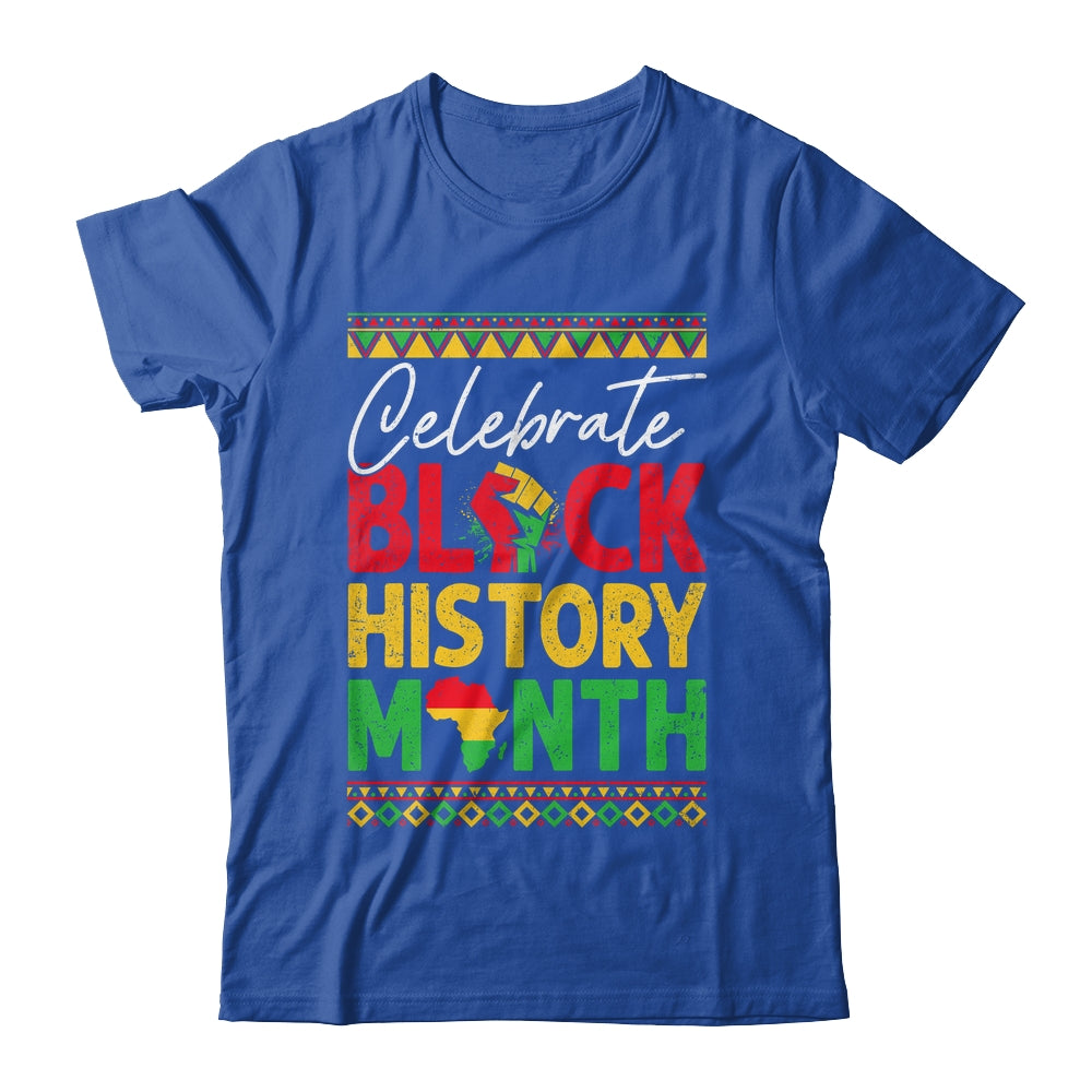 Celebrate Black History Month African For Men Women Kids Shirt & Hoodie | teecentury