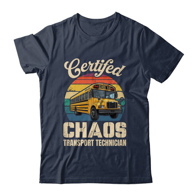 Certified School Bus Driver Art Men Women School Bus Funny Shirt & Hoodie | teecentury