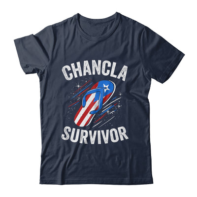 Chancla Survivor Puerto Rican Puerto Rico Funny Boricua Joke Shirt & Tank Top | teecentury