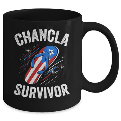 Chancla Survivor Puerto Rican Puerto Rico Funny Boricua Joke Mug | teecentury
